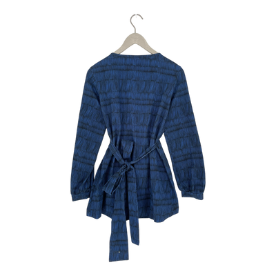 Vimma wrap shirt, abstract | woman onesize