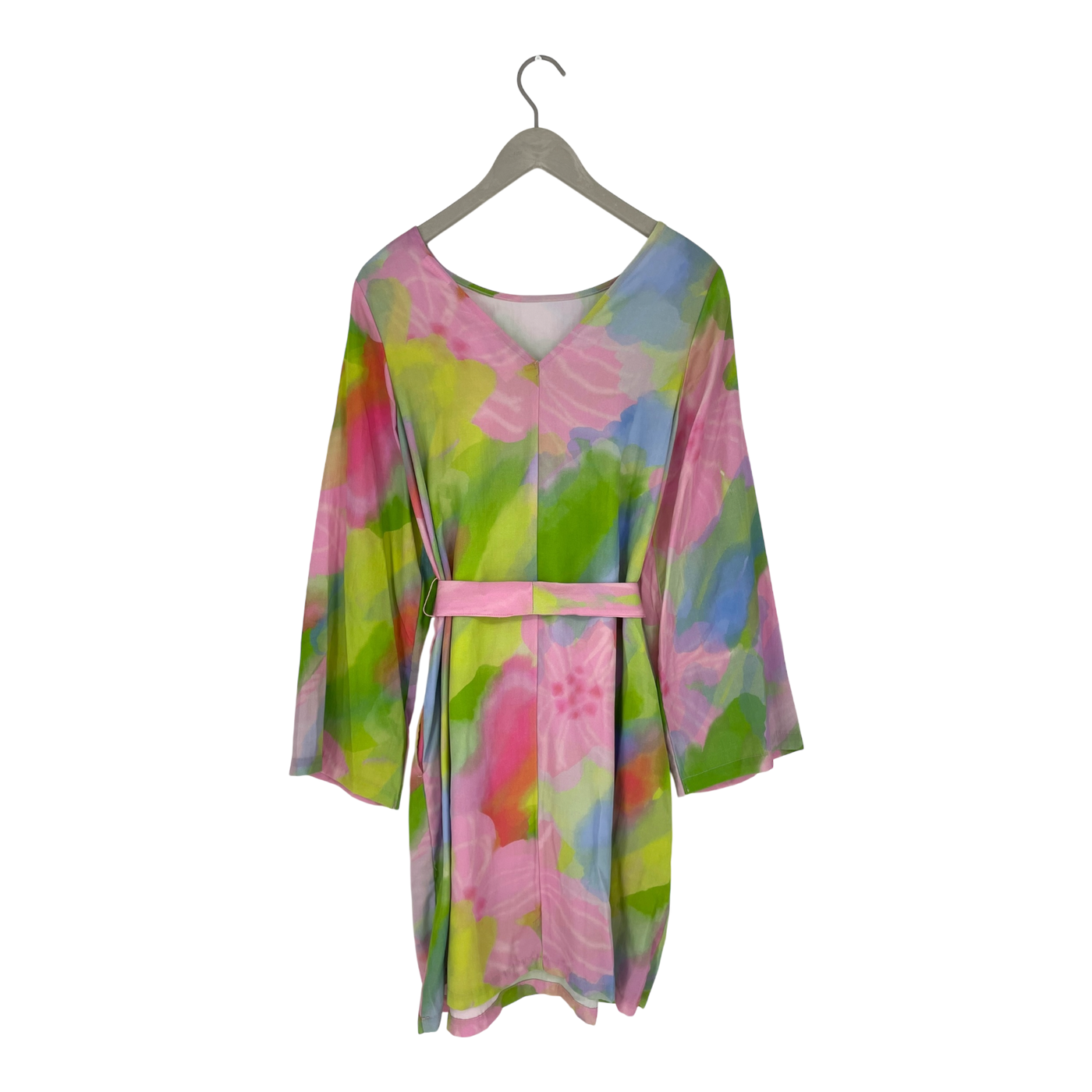 Mainio woven dress, pink bloom | woman S