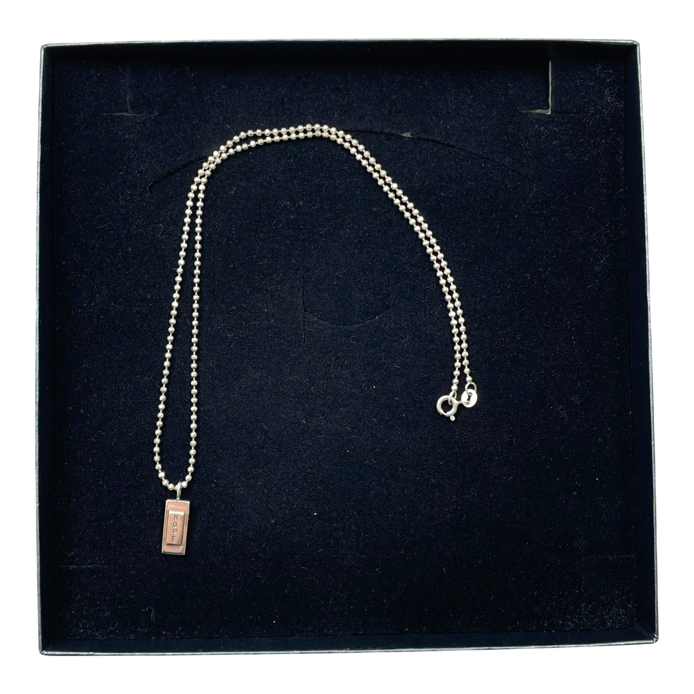 Efva Attling hope necklace, silver