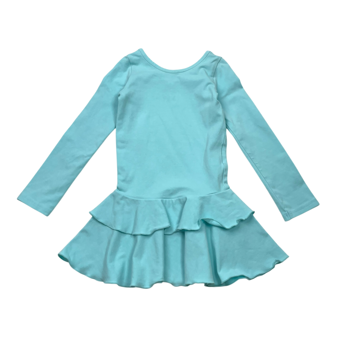 Gugguu frilla dress, turquoise | 92cm