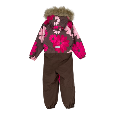 Reima scenic winter overall, flowers | 122cm