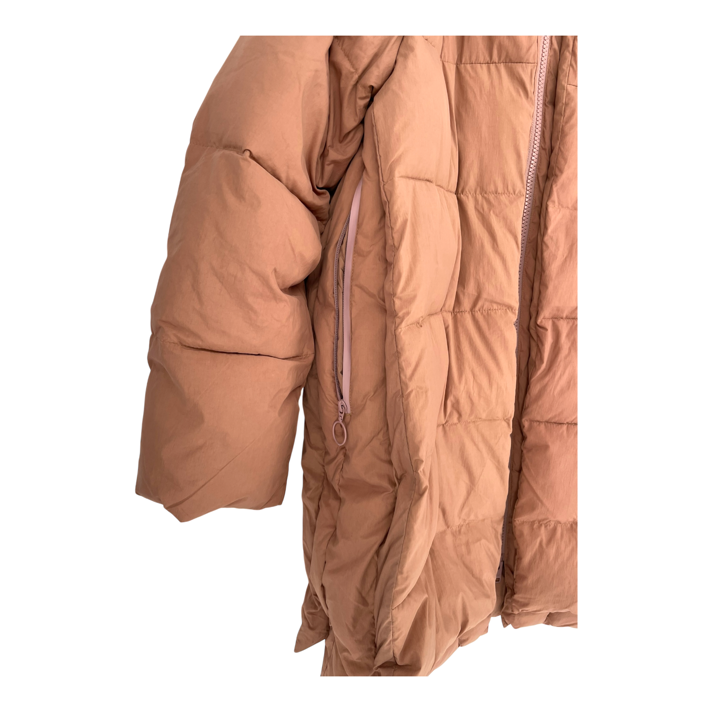 Embassy of Bricks and Logs fargo puffer jacket, shadow rose | unisex S
