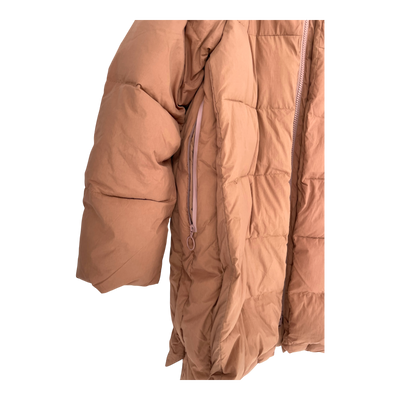 Embassy of Bricks and Logs fargo puffer jacket, shadow rose | unisex S