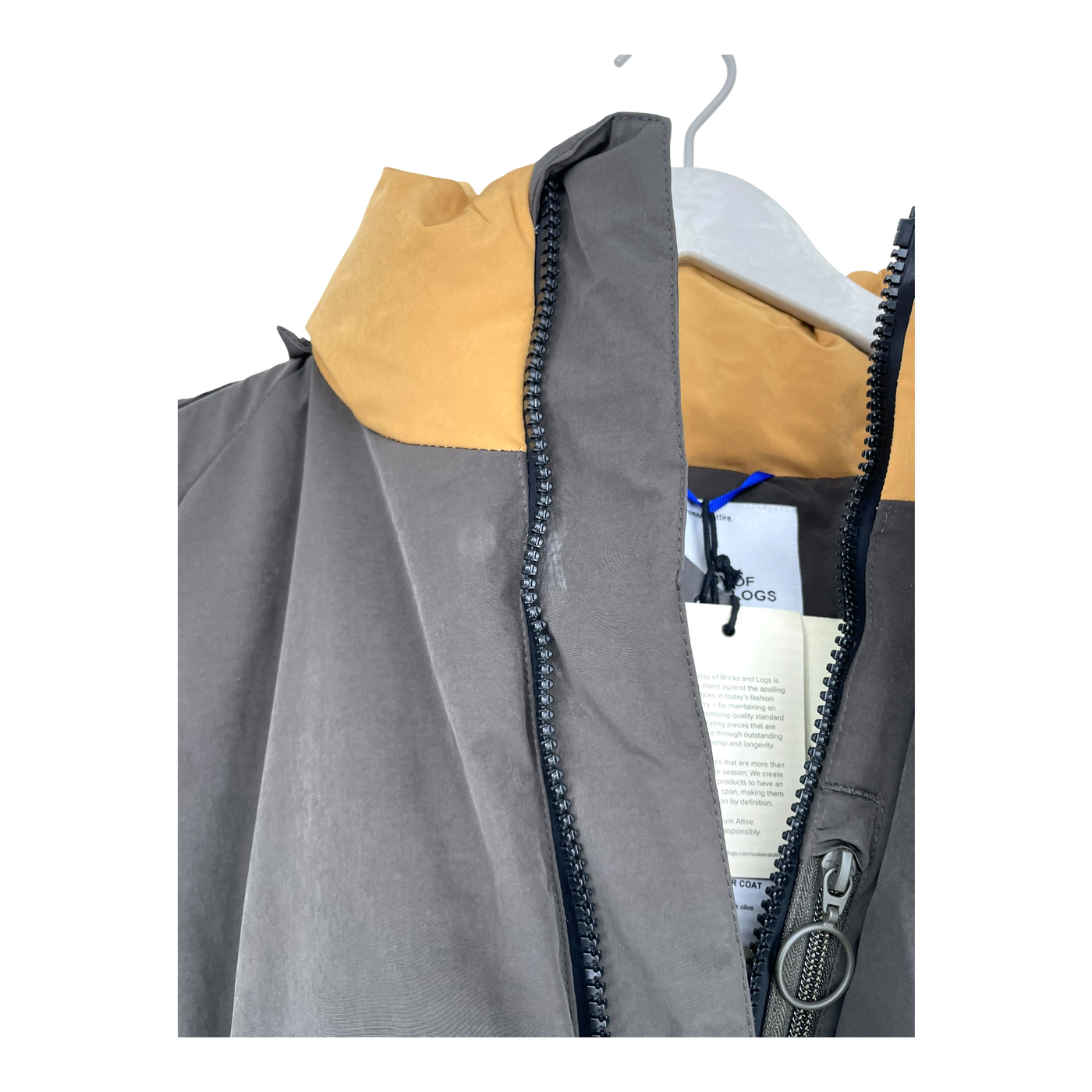 Embassy of Bricks and Logs ogoki puffer jacket, black olive | unisex L