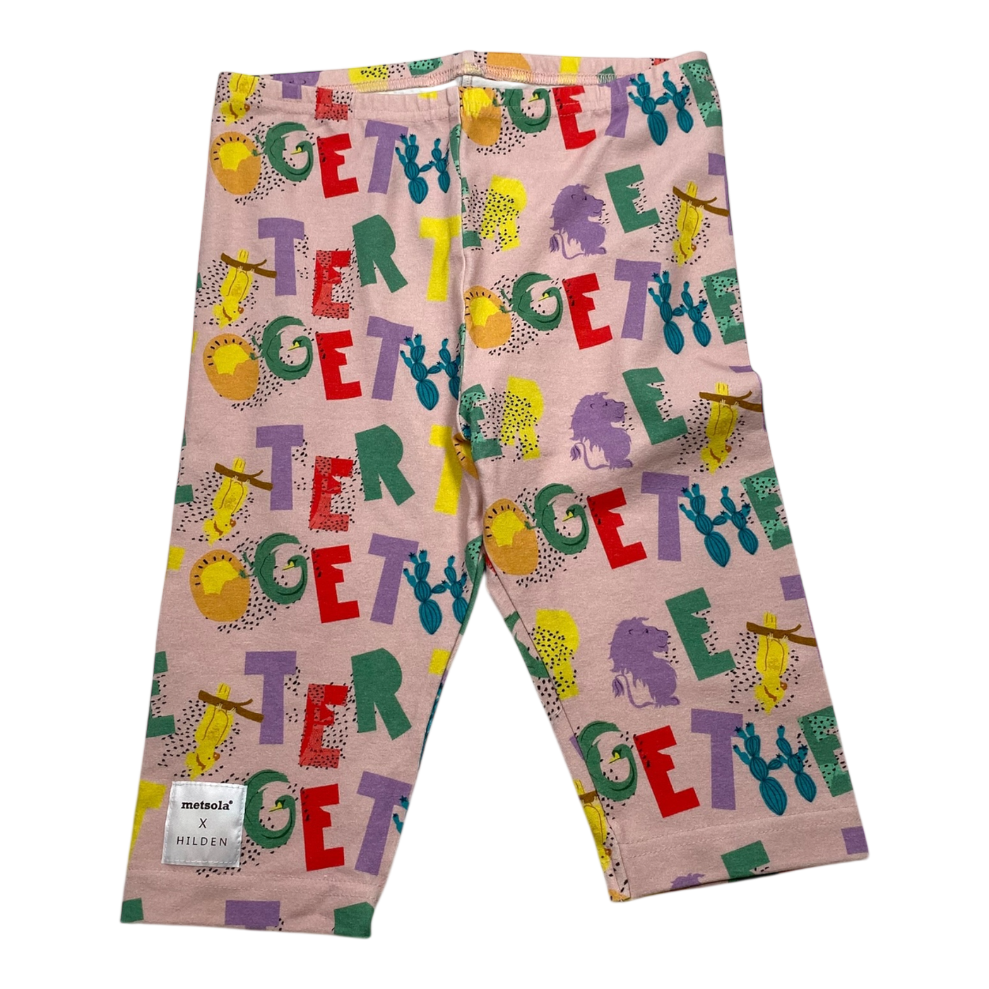 Metsola biker shorts, multicolor | 146/152cm