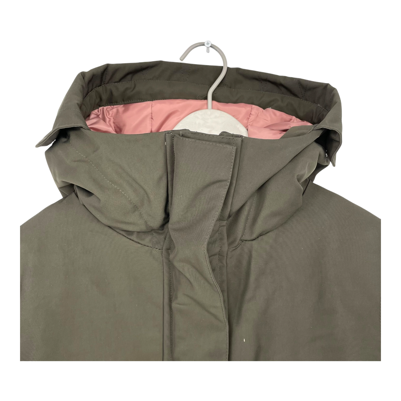 Embassy of Bricks and Logs albury coat, black olive | woman S