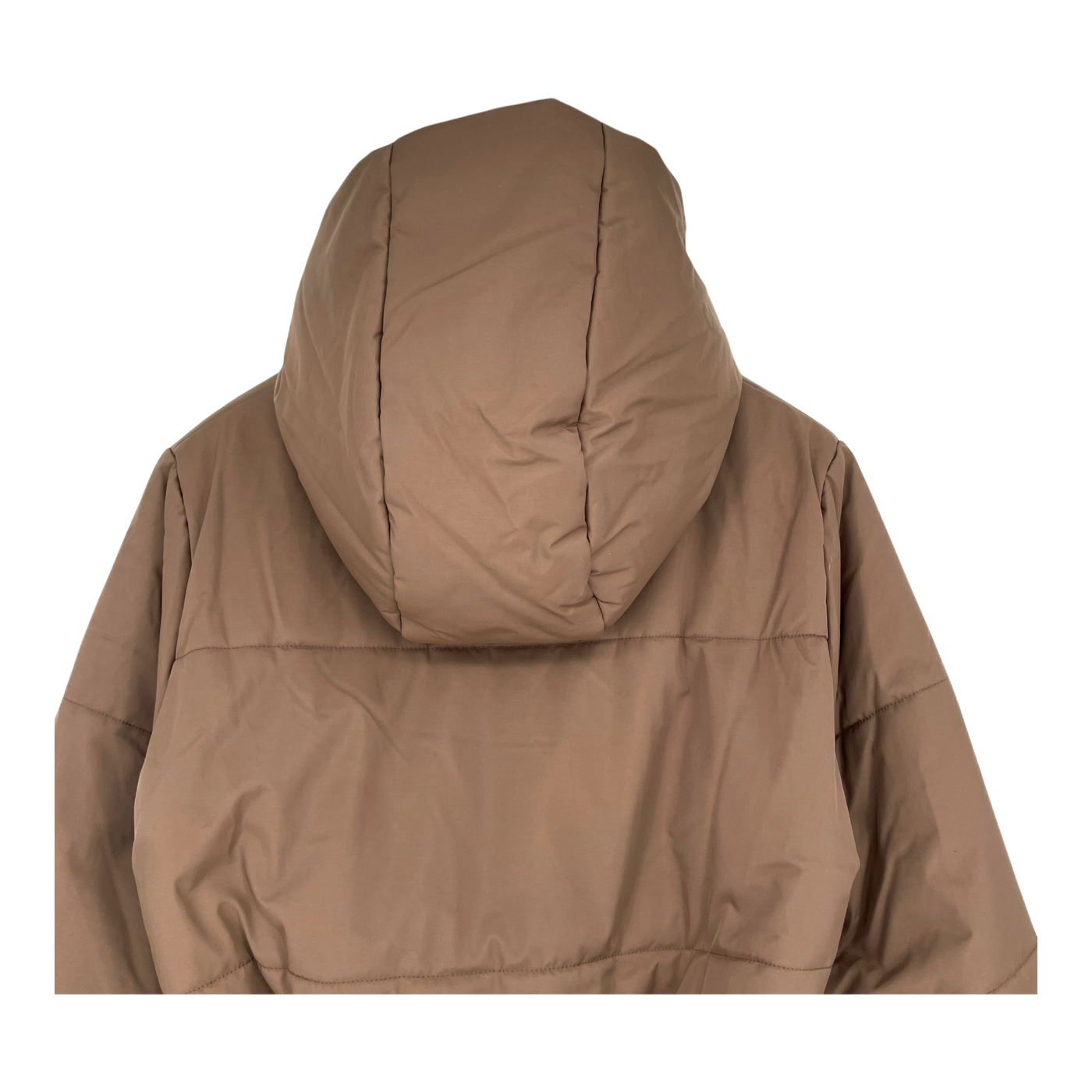 Embassy of Bricks and Logs asby puffer coat, brown | unisex S