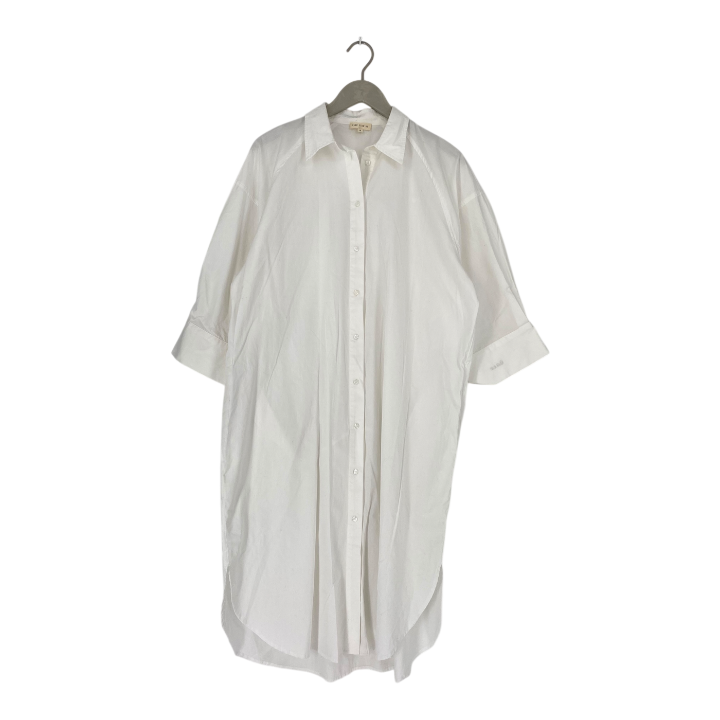 Esmé Studios shirt dress, white | woman S