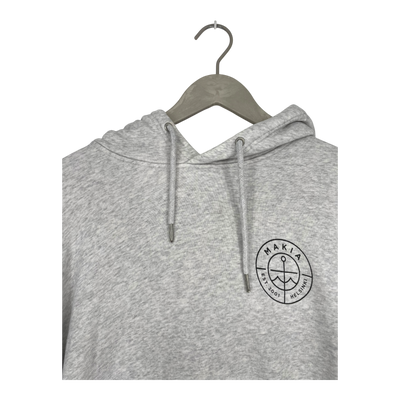 Makia hoodie, light grey | unisex XL