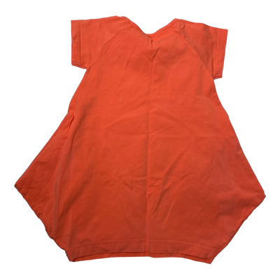 Papu kanto dress, coral pink | 98/104cm