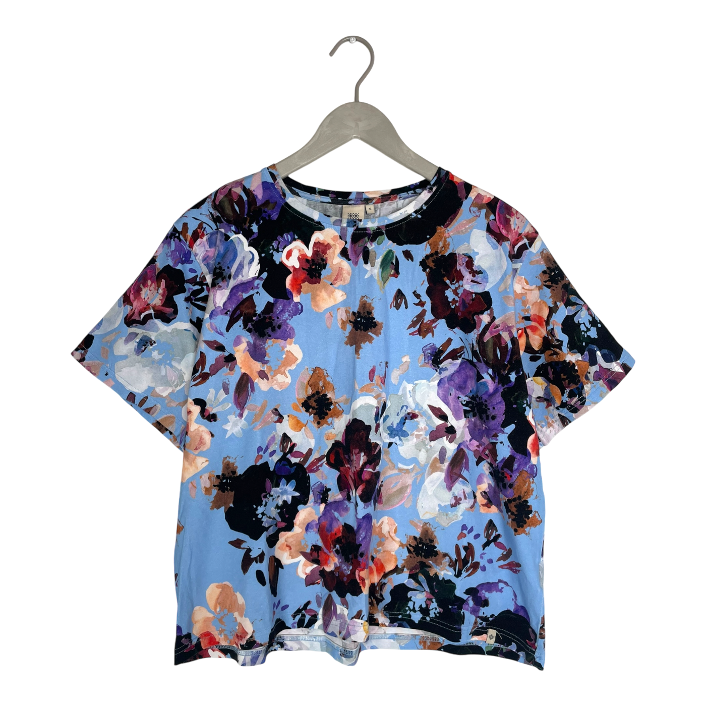 Kaiko tricot t-shirt, flower | woman XL