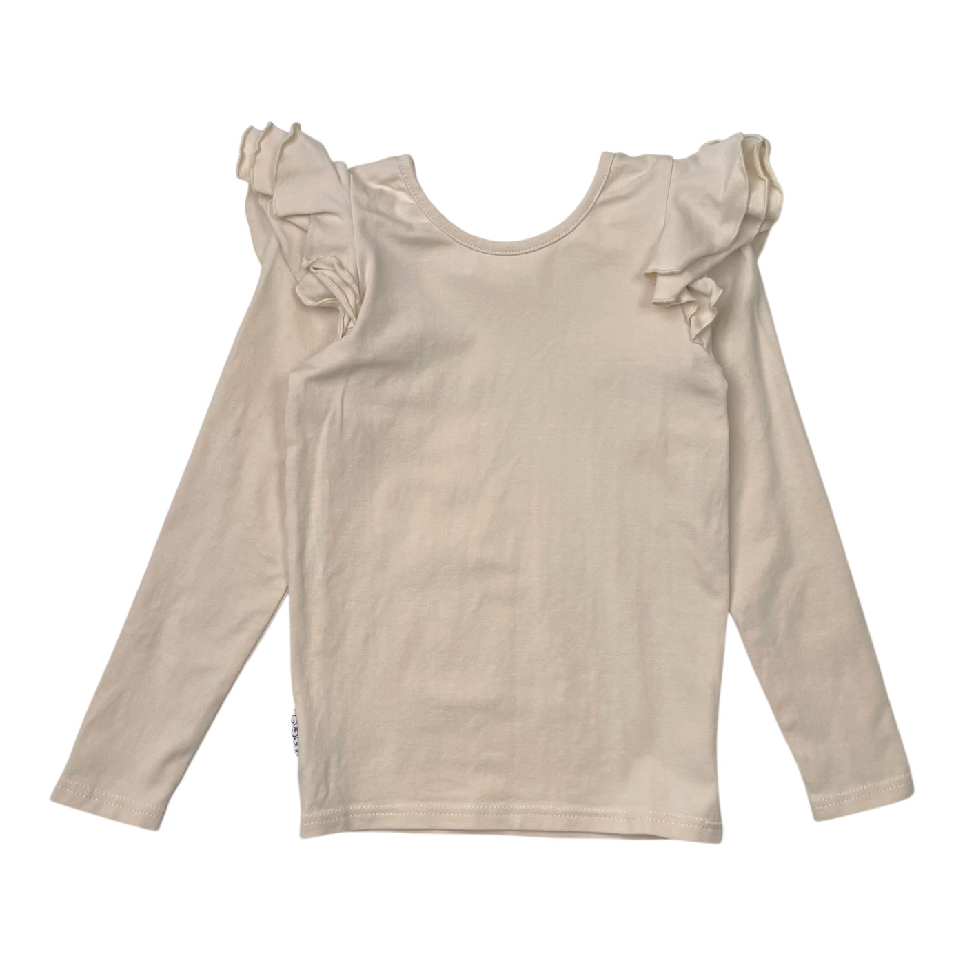 Gugguu frill shirt, almond | 104cm