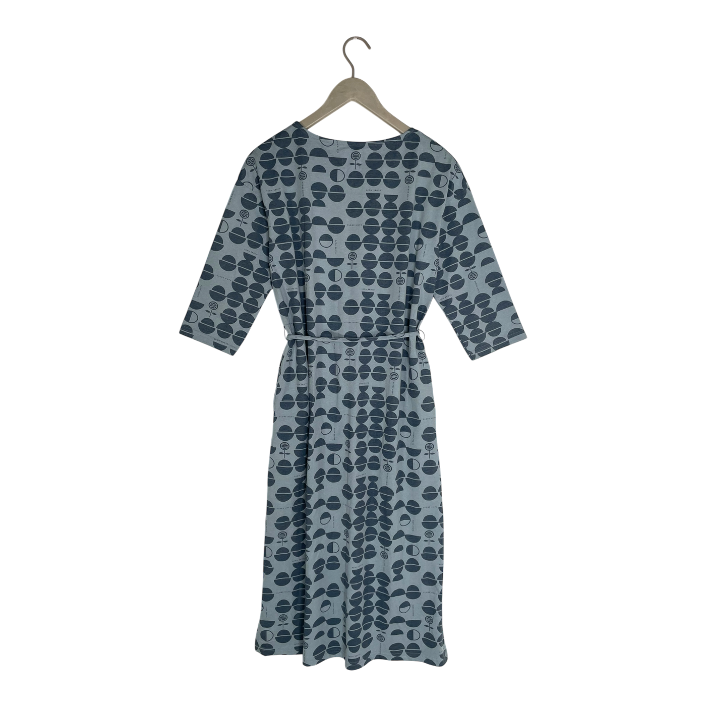 Globe Hope äkäslinka tricot dress, blue logo print | woman S