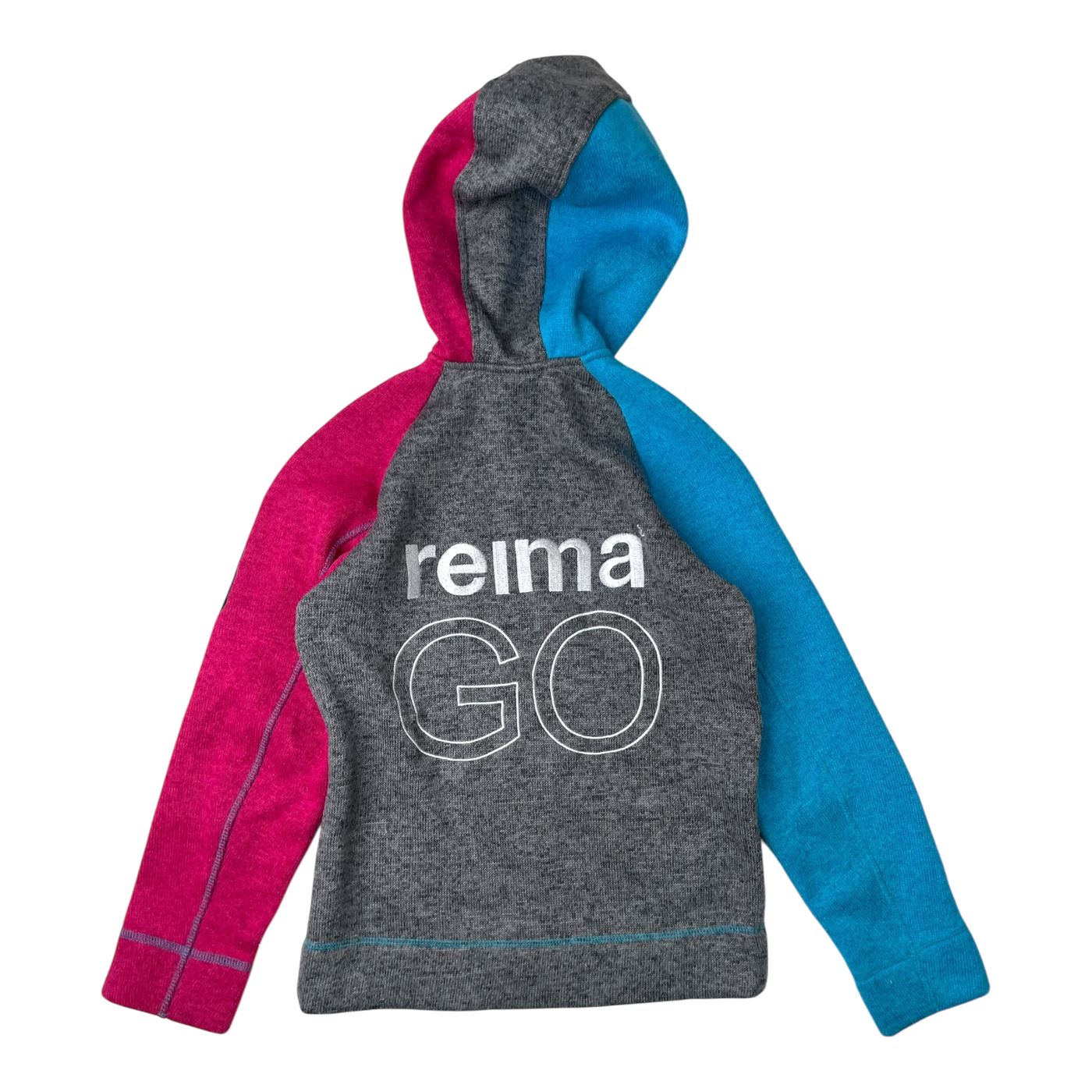 Reima fleece zip hoodie, multicolor | 140cm