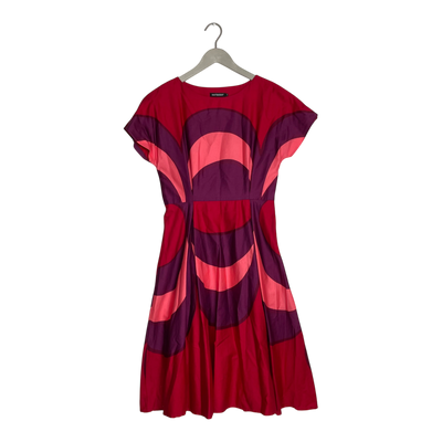 Marimekko soma woven dress, fire brick | woman 38