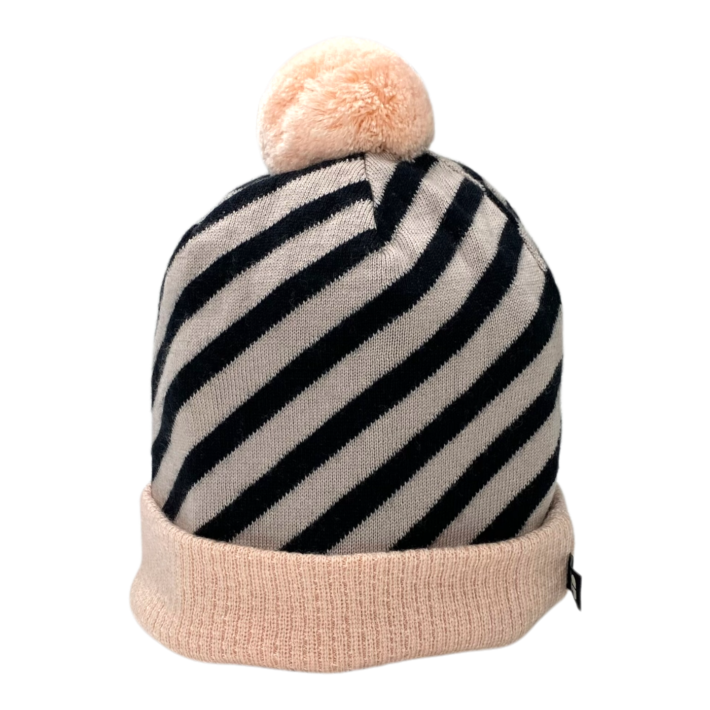 Papu merino pom beanie, misty rose | 3-5y