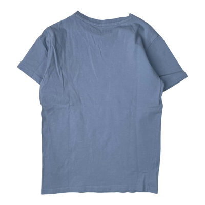 Knowledge cotton t-shirt, dusty blue | 146/152cm