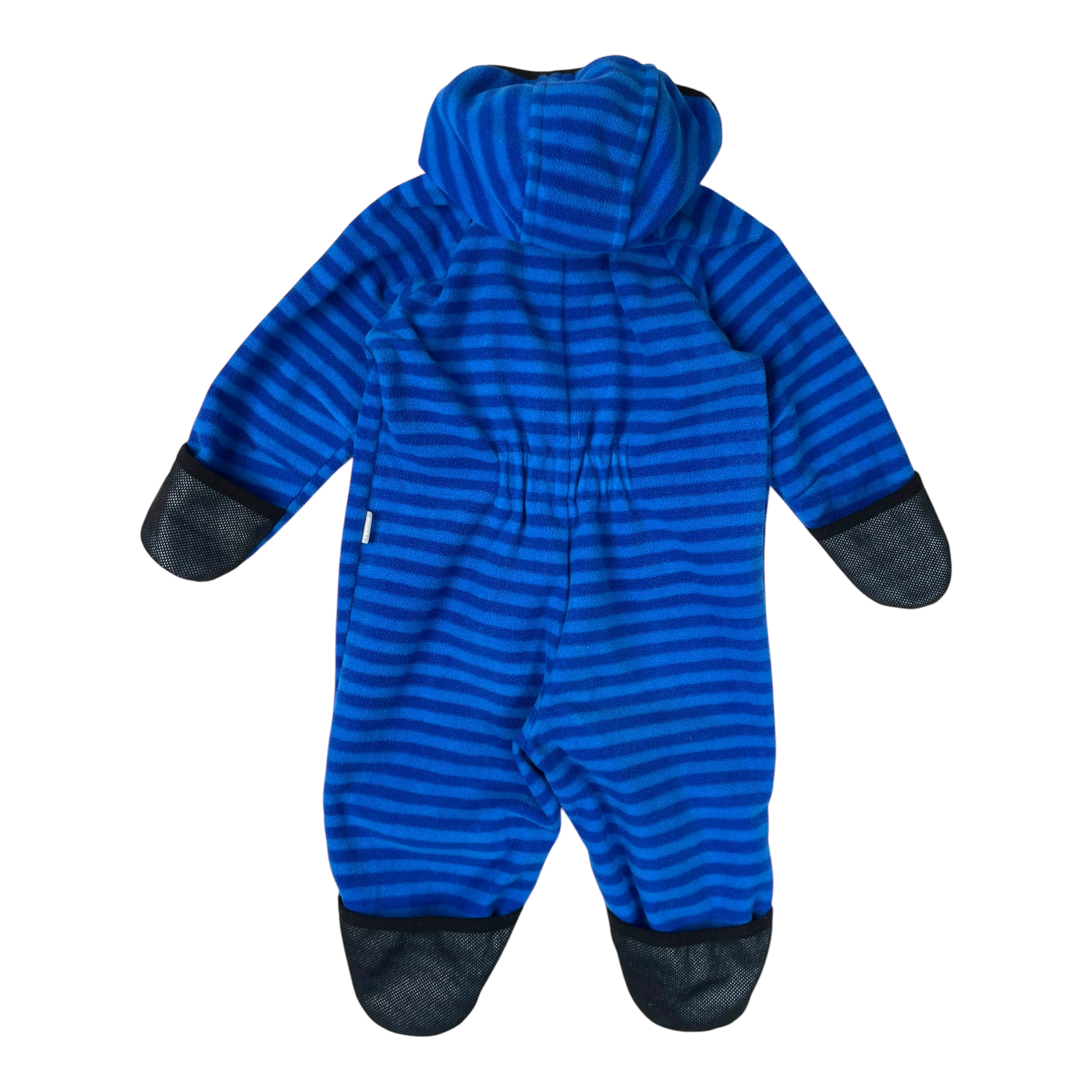 Reima fleece overall, blue stripes | 74cm