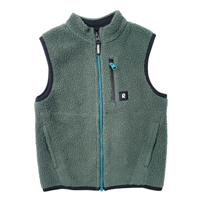 Reima turkis vest, thyme green | 110cm