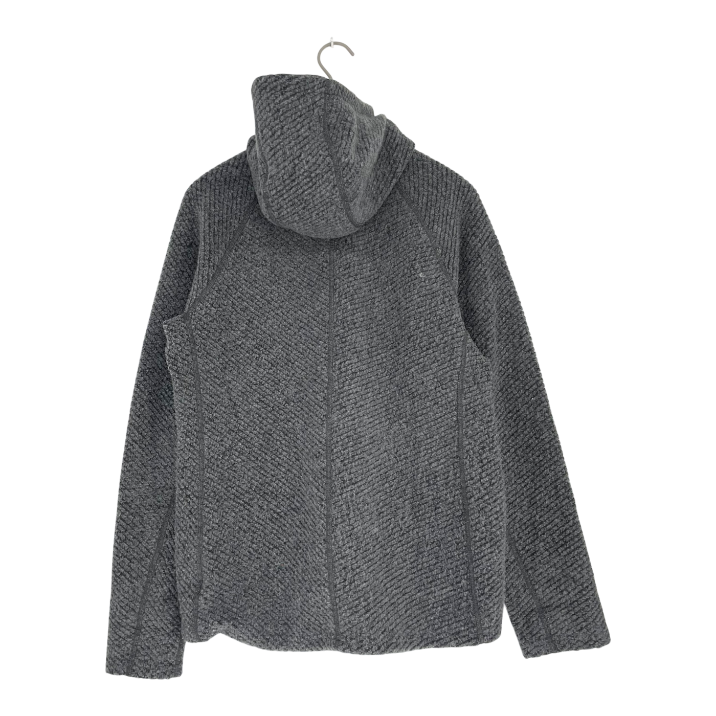 Varg abisko wool zip hoodie, dark grey | woman XL