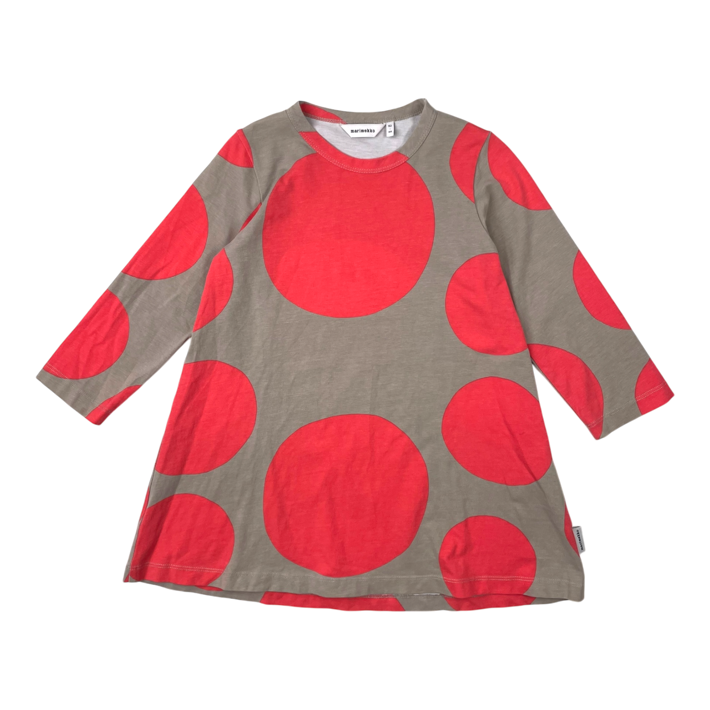 Marimekko vippa tricot dress, klaava | 92/98cm