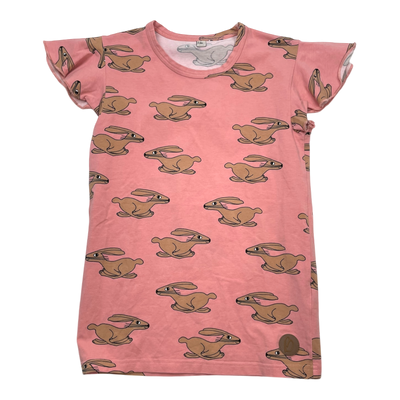 Blaa t-shirt, bunny | 134/140cm