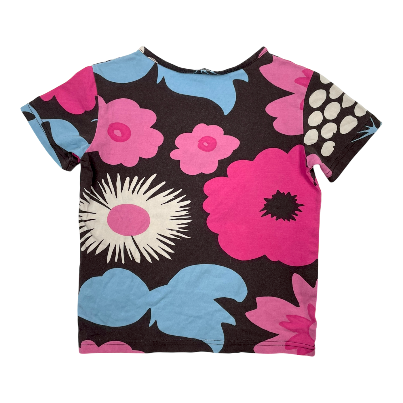 Marimekko aloe t-shirt, flower print | 104cm