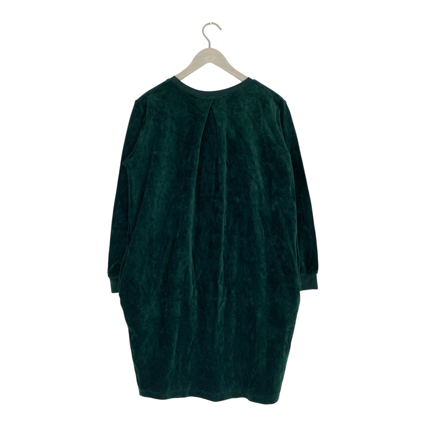 Aarre velour dress, emerald green | woman S