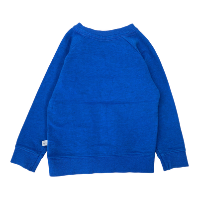 Molo morten sweatshirt, blue star | 110cm
