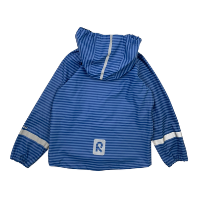 Reima vesi rain jacket, blue stripes | 116cm