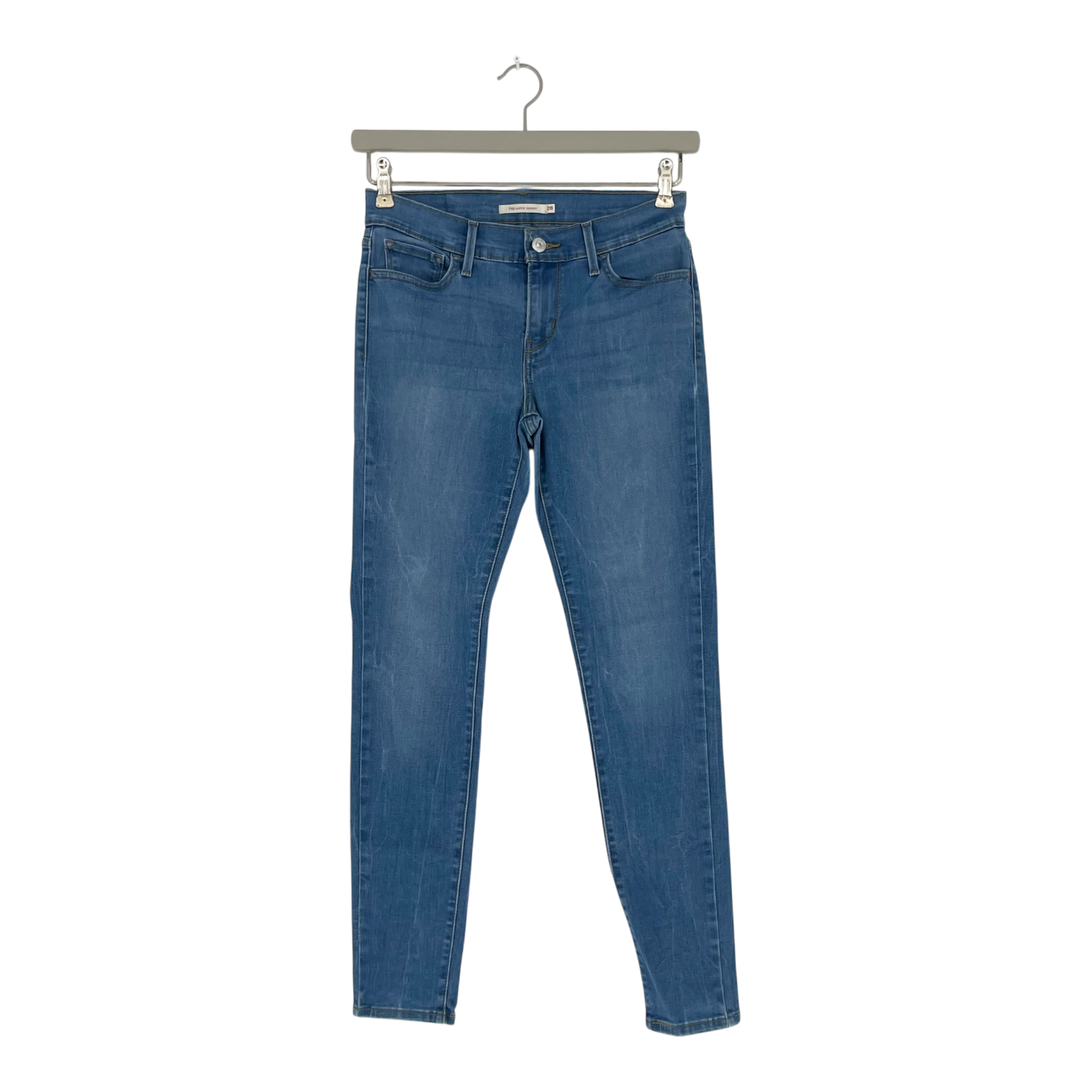 Levi's 710 super skinny jeans, light blue | woman W28