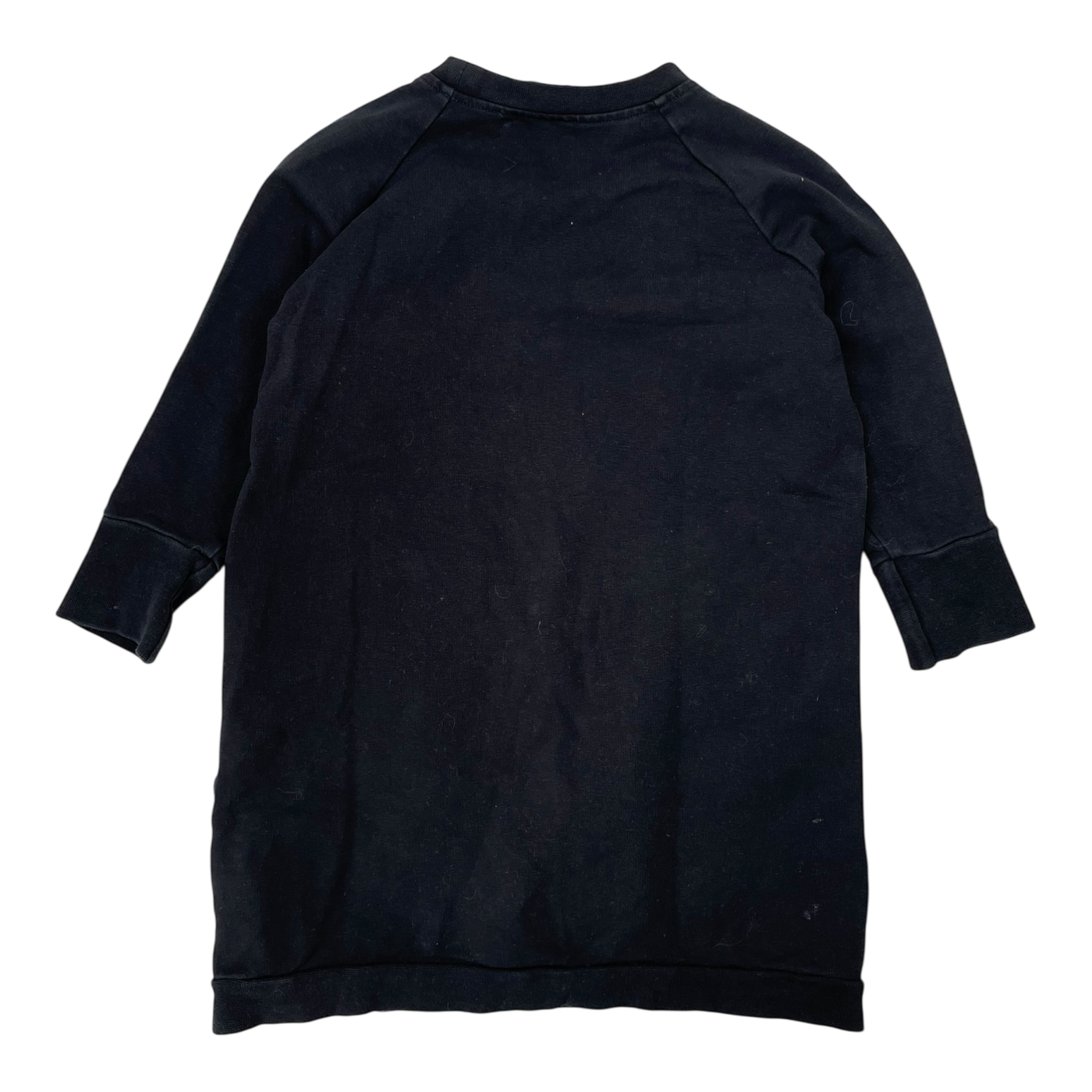 Papu fox sweat dress, black/brown | 86/92cm
