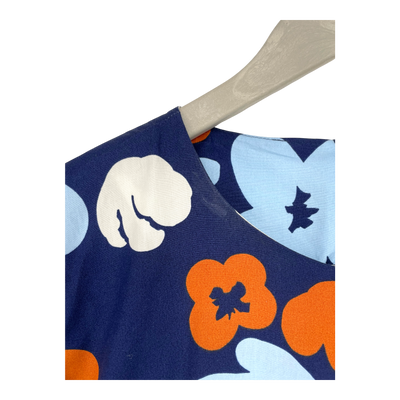 Marimekko heila keväättalkoot dress, blue flowers | woman 44