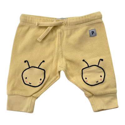 Polarn O. Pyret baby pants, yellow | 50cm