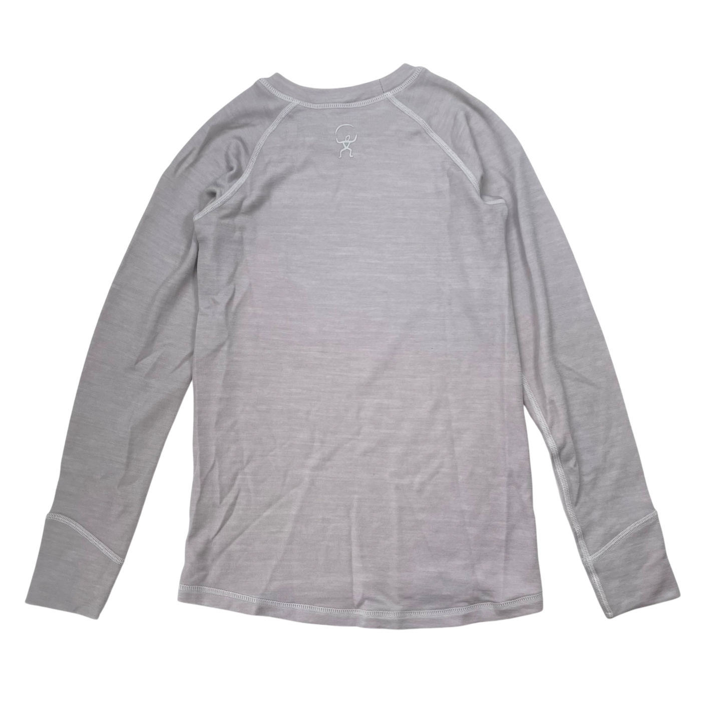 Isbjörn husky baselayer shirt, silver | 122/128cm