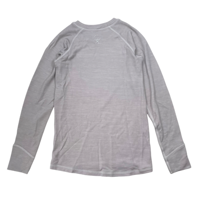Isbjörn husky baselayer shirt, silver | 122/128cm