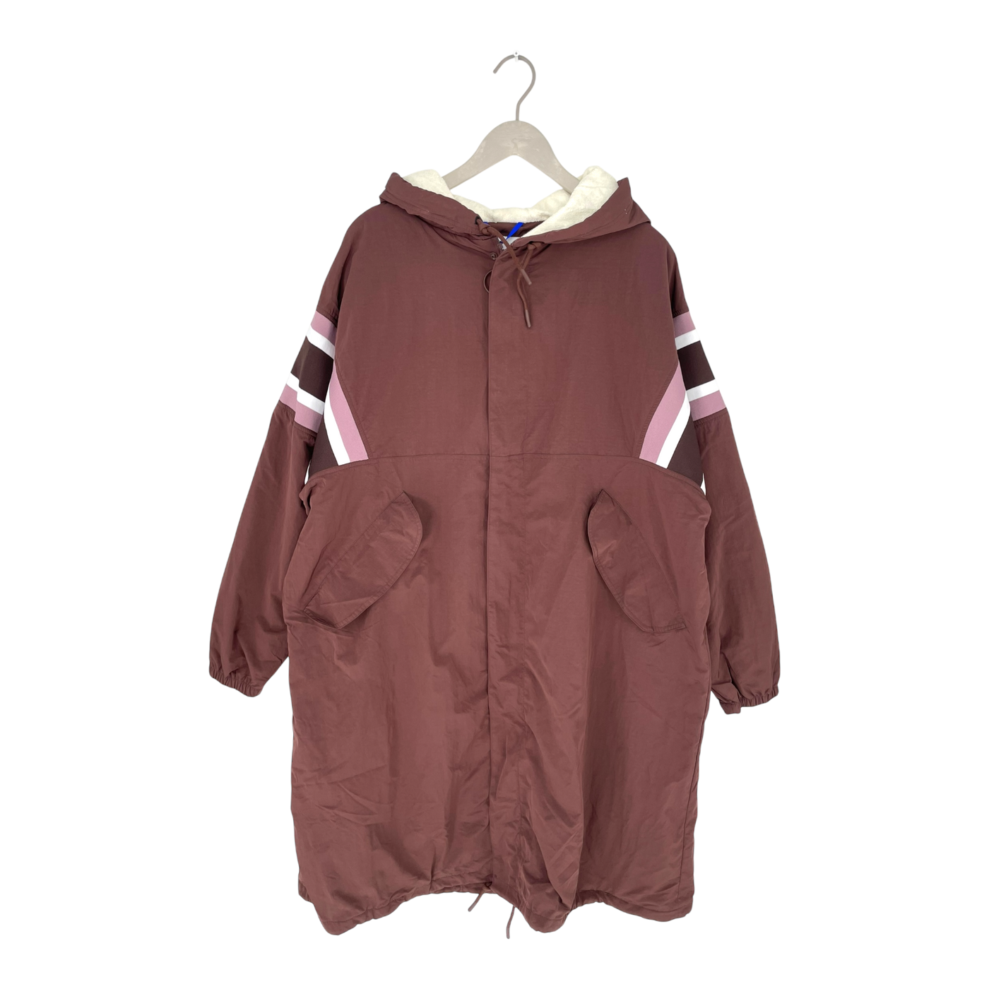 Embassy of Bricks and Logs covelo parka jacket, plum | unisex L