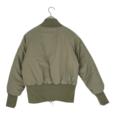 Embassy of Bricks and Logs victoria bomber jacket, tea green | unisex S