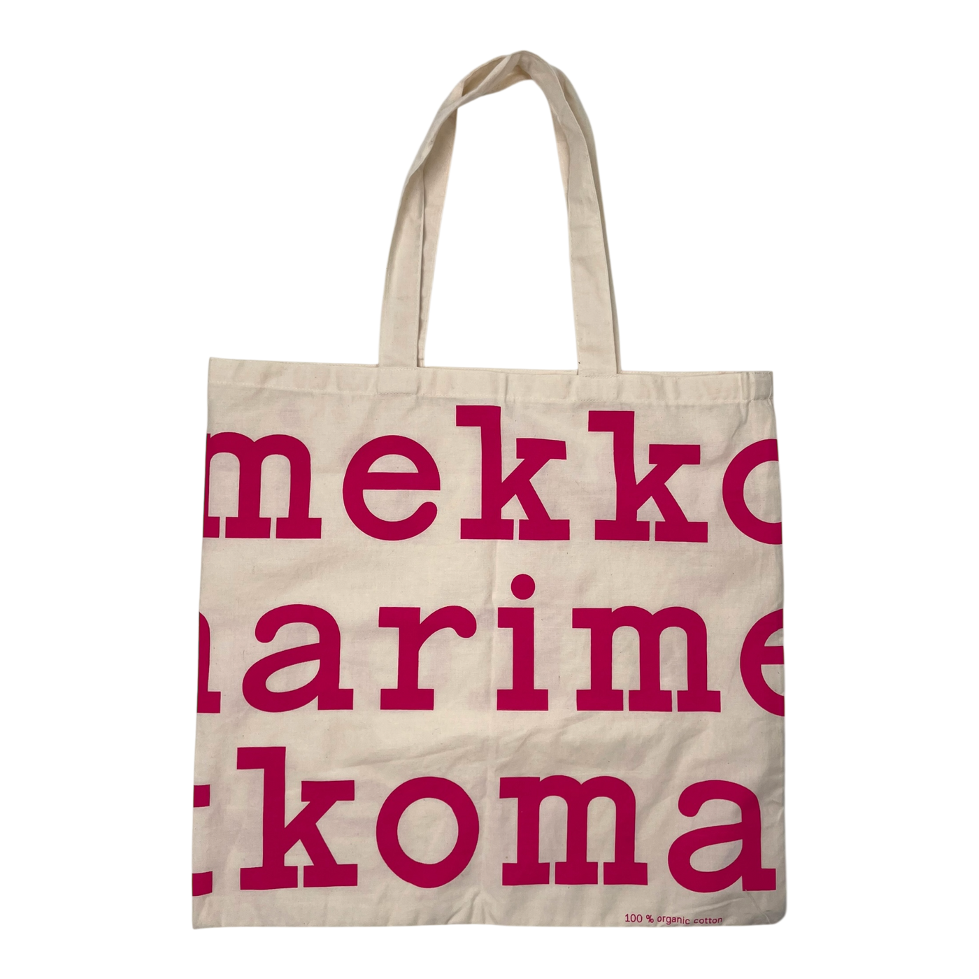Marimekko logo bag, pink