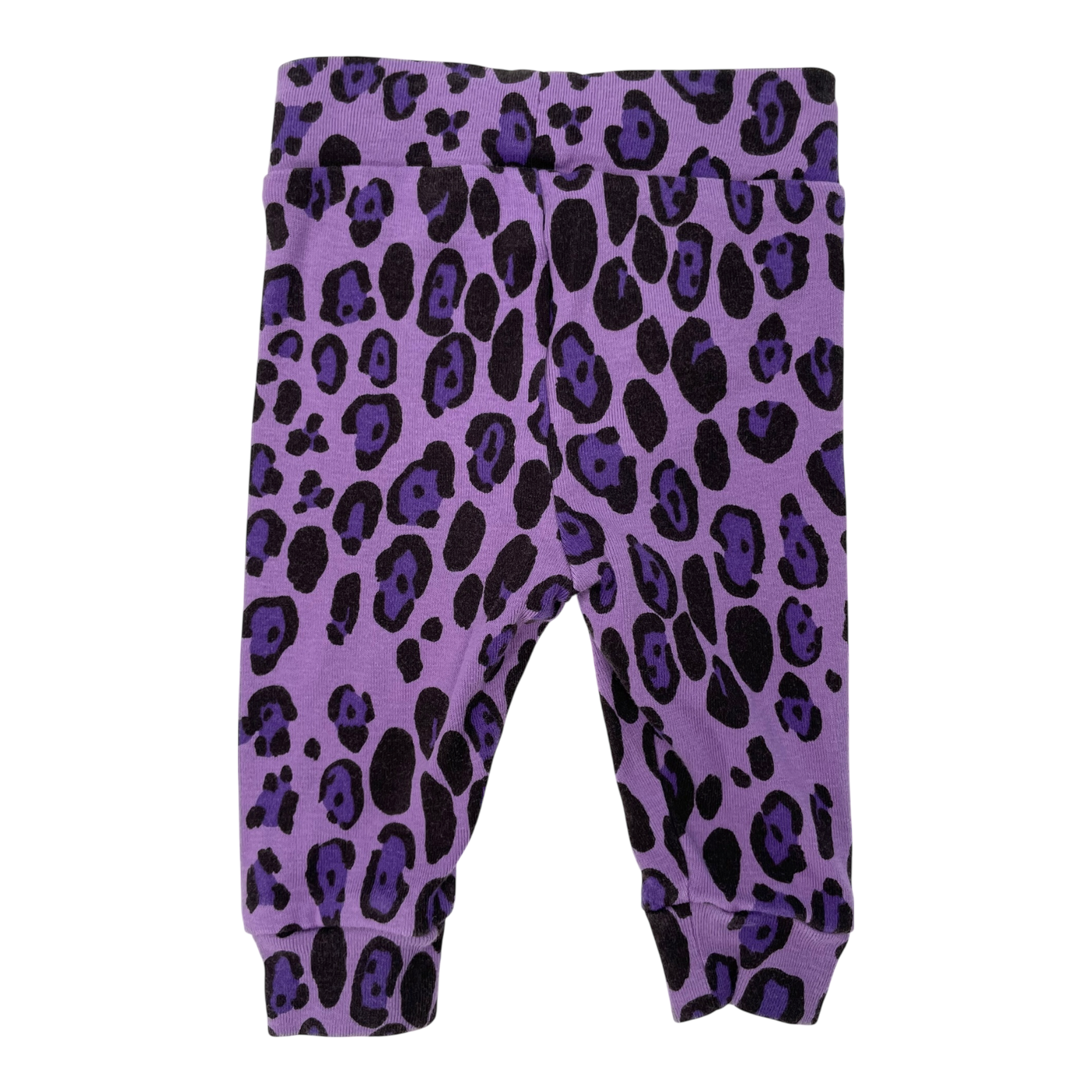 Mini Rodini leggings, purple leopard | 56cm