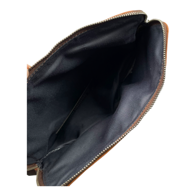 Harold's Bags leather chaza twosize handbag, cognac
