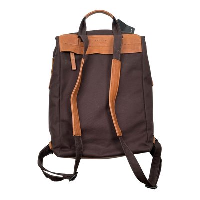 Harold's Bags wax backpack, brown/cognac