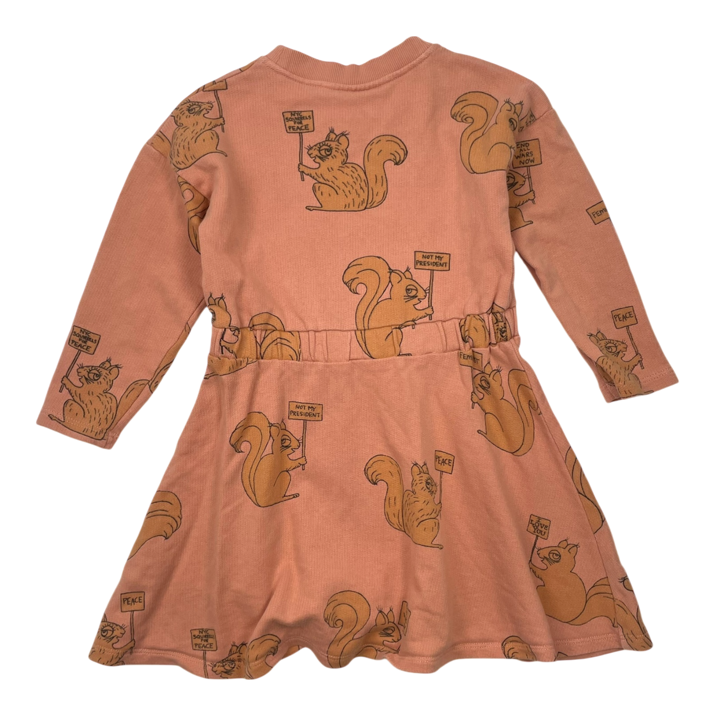 mini rodini squirrel dress Mini Rodini Squirrel Dress (4T) | Used, Secondhand,