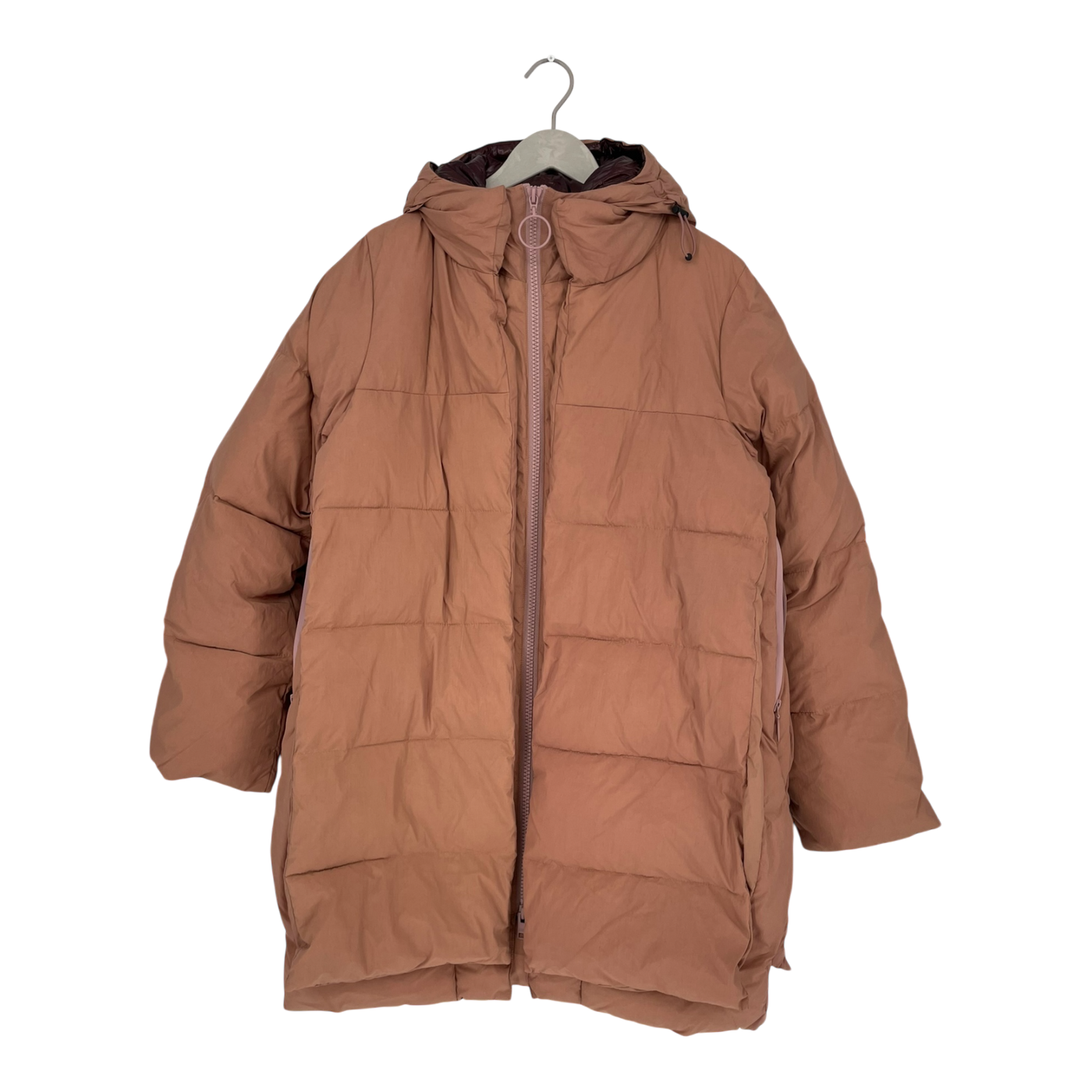 Embassy of Bricks and Logs fargo puffer jacket, shadow rose | unisex S