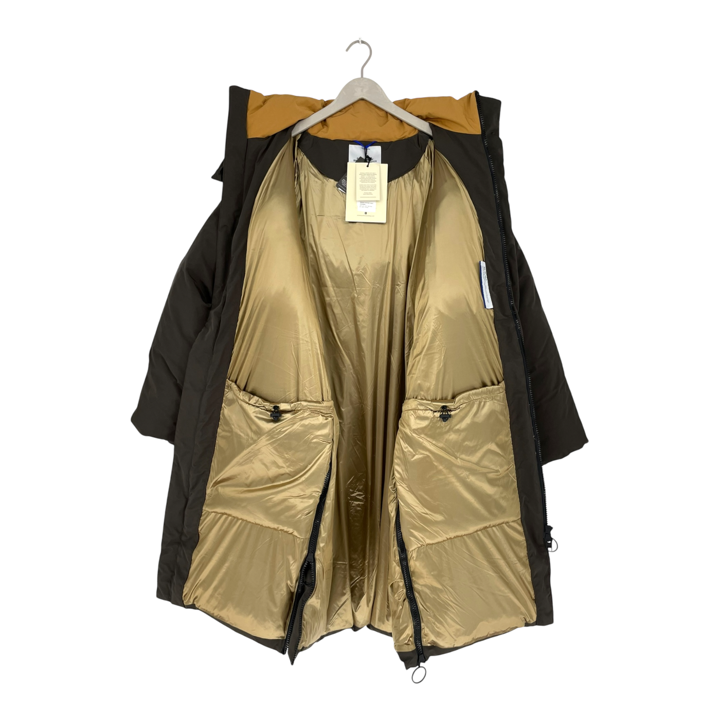 Embassy of Bricks and Logs ogoki puffer jacket, black olive | unisex L