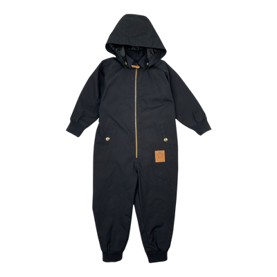 Mini Rodini pico overall, black | 98cm