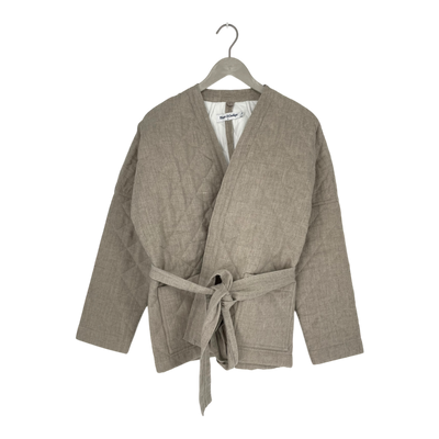 Kings of Indigo ophelia hemp jacket, sand | woman S