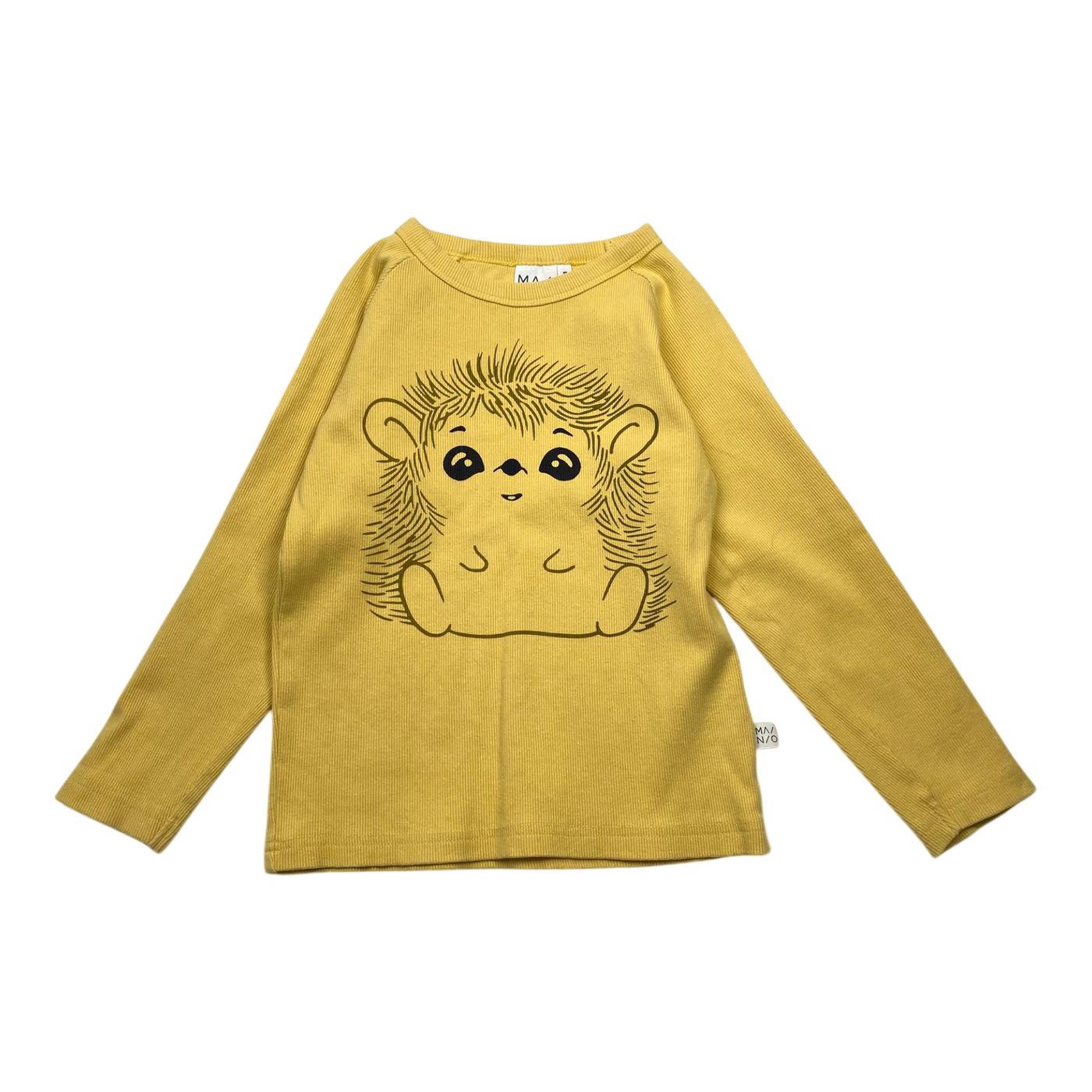 Mainio rib shirt, hedgehog | 110/116cm