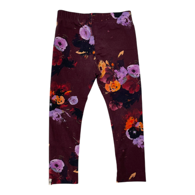 Kaiko leggings, ruby rose  | 86/92cm