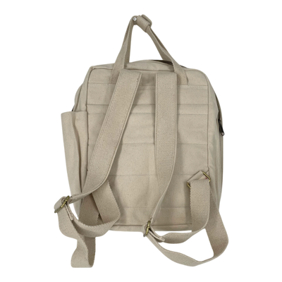 Holzrichter canvas backpack, cream